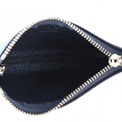 Louis Vuitton Metallic Empreinte Monogram Giant Key Pouch Navy Nacre 5 of 7