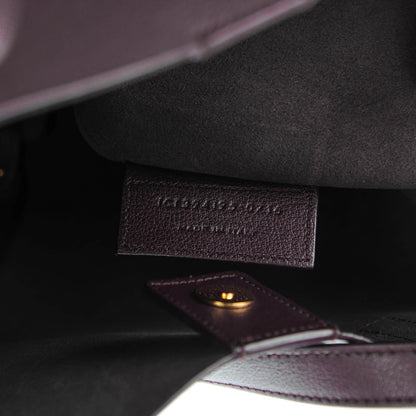 Saint Laurent Calfskin Large Shopping Tote Bordeaux 8 of 8
