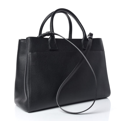 Chanel Grained Calfskin Medium Neo Executive Shopper Tote Black 3 of 10