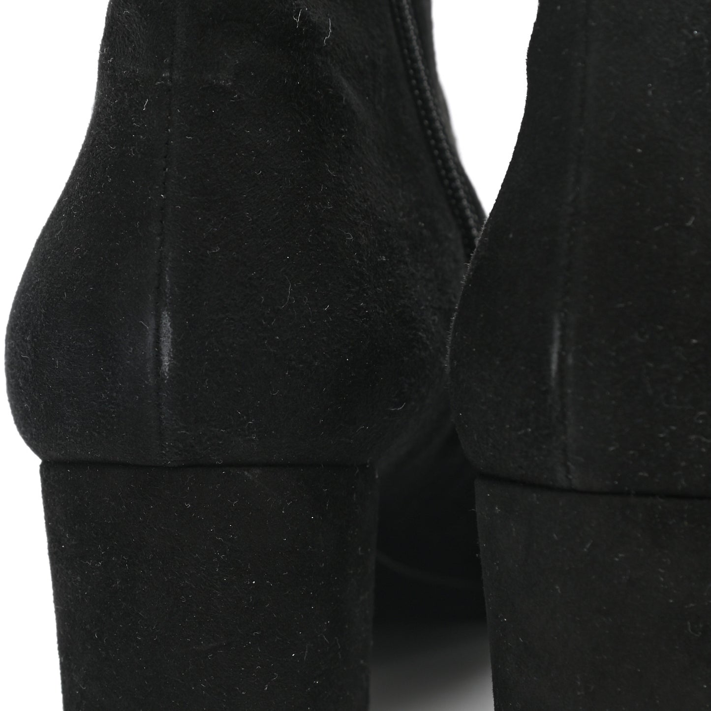 Suede Ankle Boots 38 Black