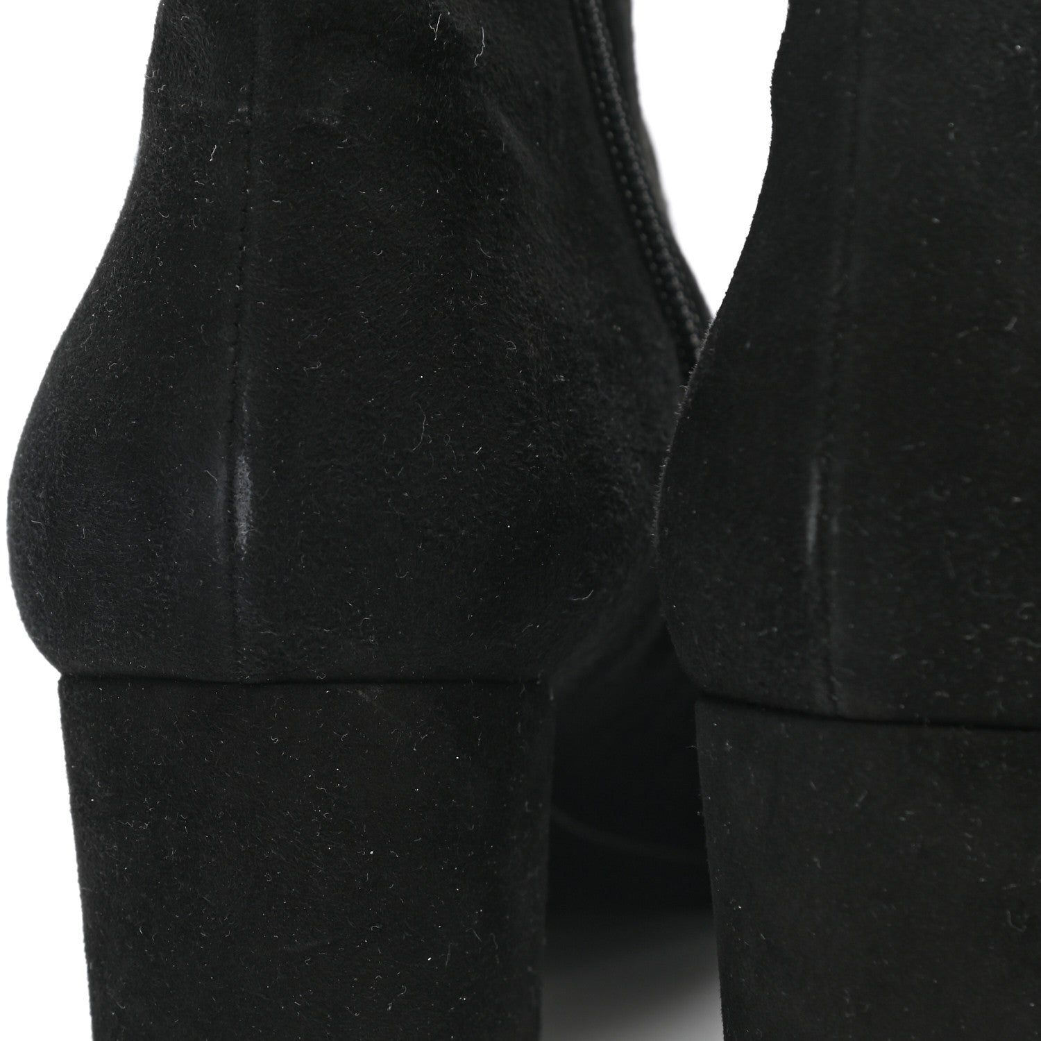 Christian Dior Suede Ankle Boots 38 Black 9 of 9