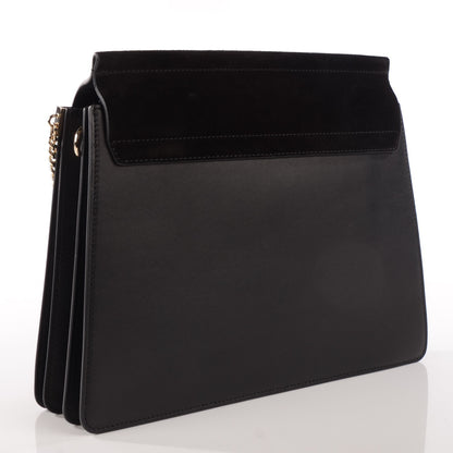 Chloe Calfskin Medium Faye Shoulder Bag Black 3 of 9