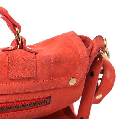 Proenza Schouler Suede Medium PS1 Satchel Poppy 30 of 38