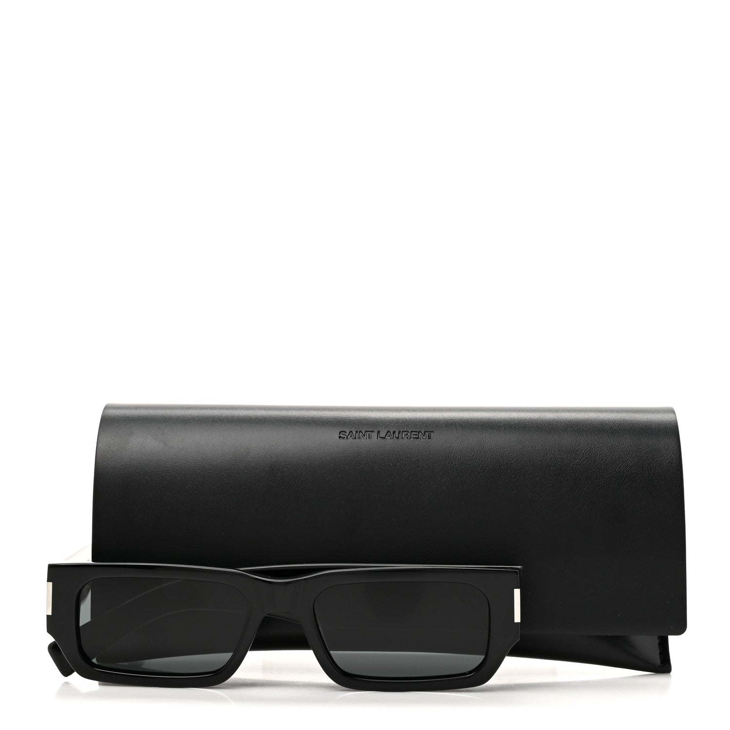 Saint Laurent Acetate SL 660 Sunglasses Black 7 of 7