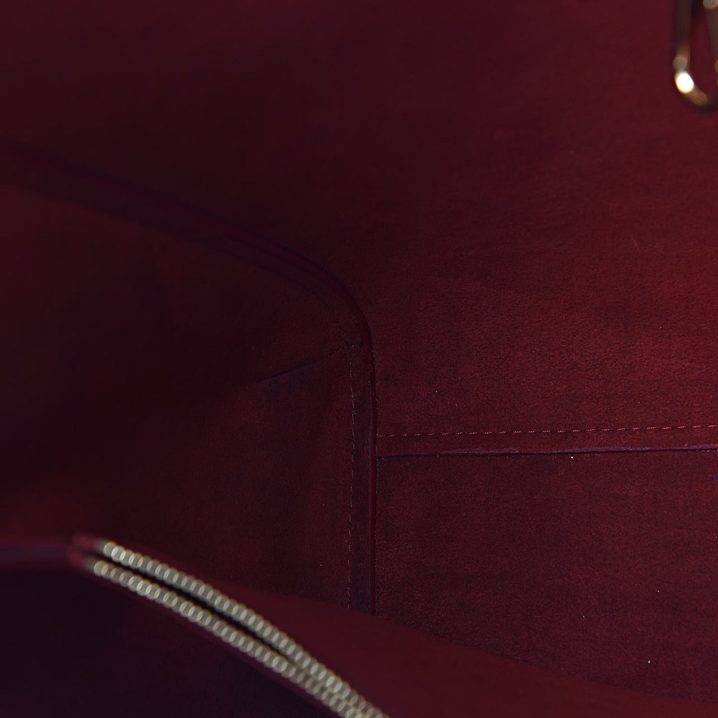Calfskin Monogram Kimono Tote Cherry