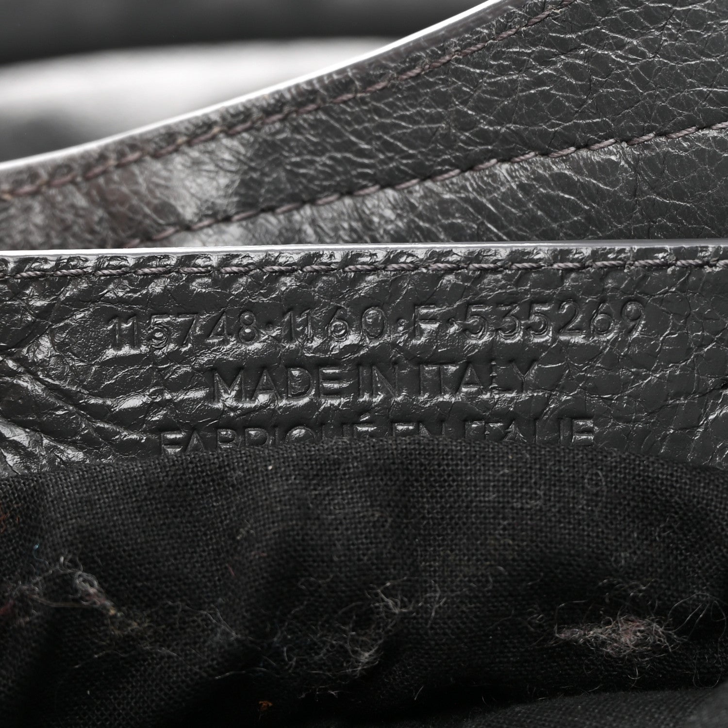 Balenciaga Agneau Classic Hardware City Gris Fossile 7 of 12