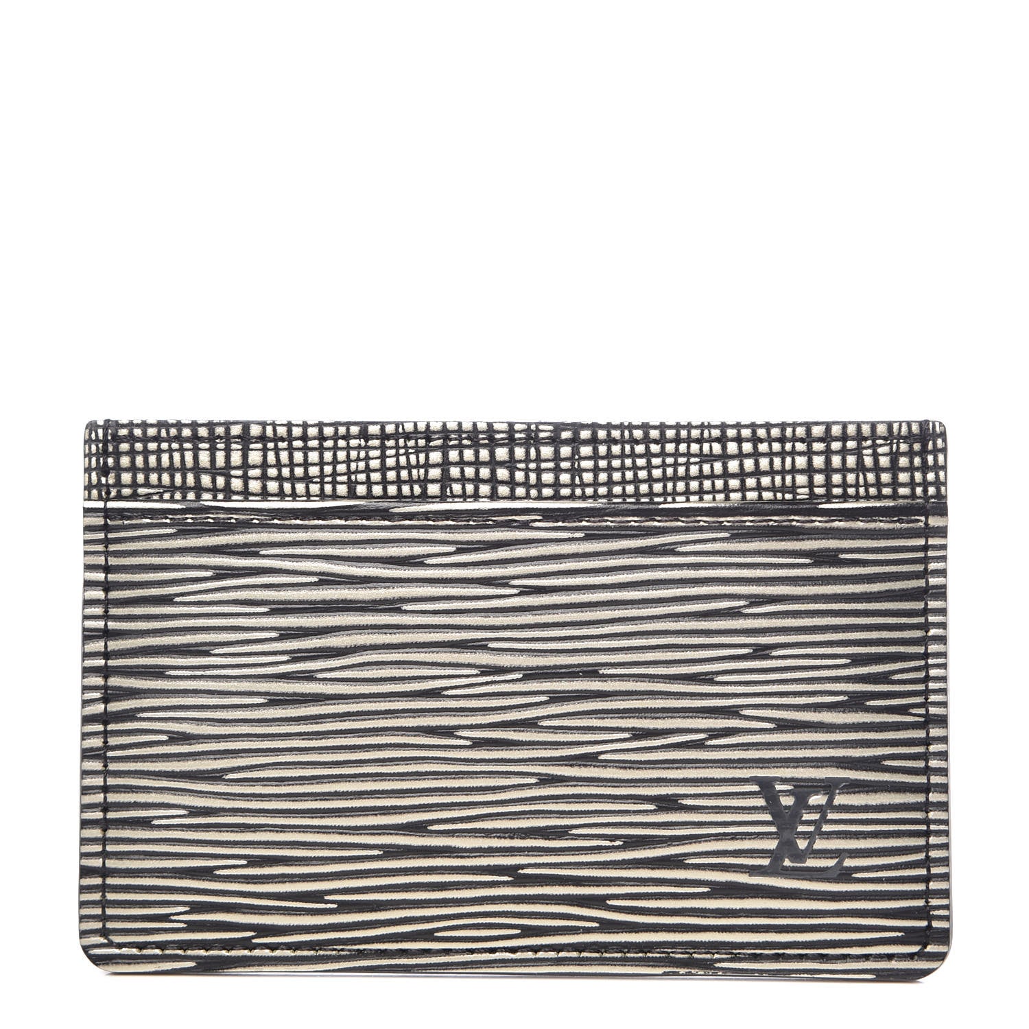 Louis Vuitton Epi Card Holder Platine 1 of 7