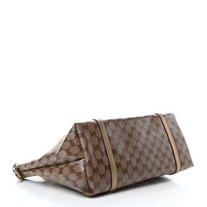 Gucci Crystal Monogram Medium Joy Tote Gold 4 of 10