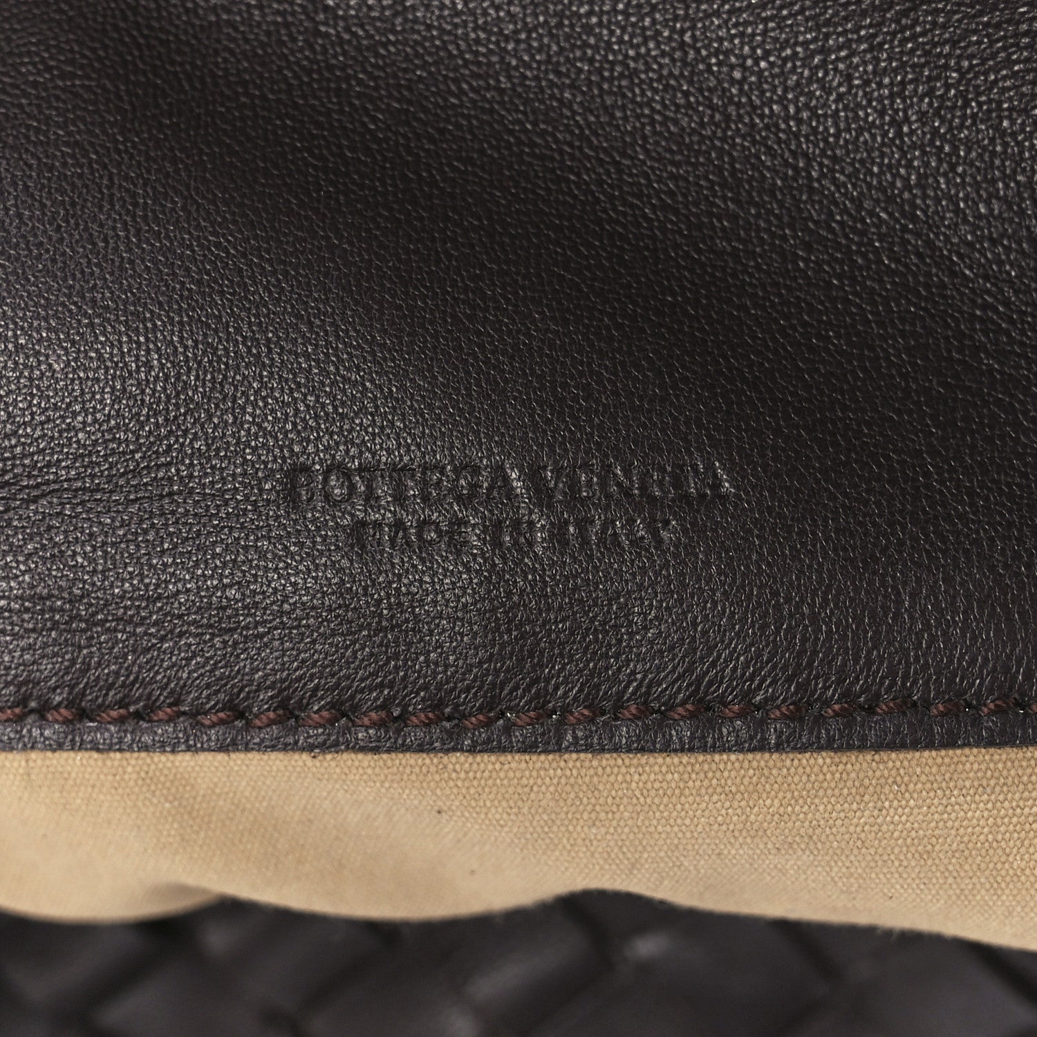 Bottega Veneta Nappa Intrecciato Flap Clutch Ebano 6 of 12