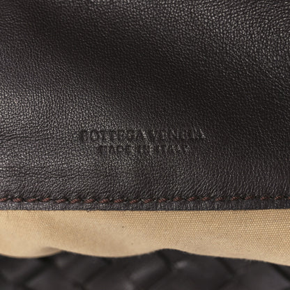 Bottega Veneta Nappa Intrecciato Flap Clutch Ebano 6 of 12