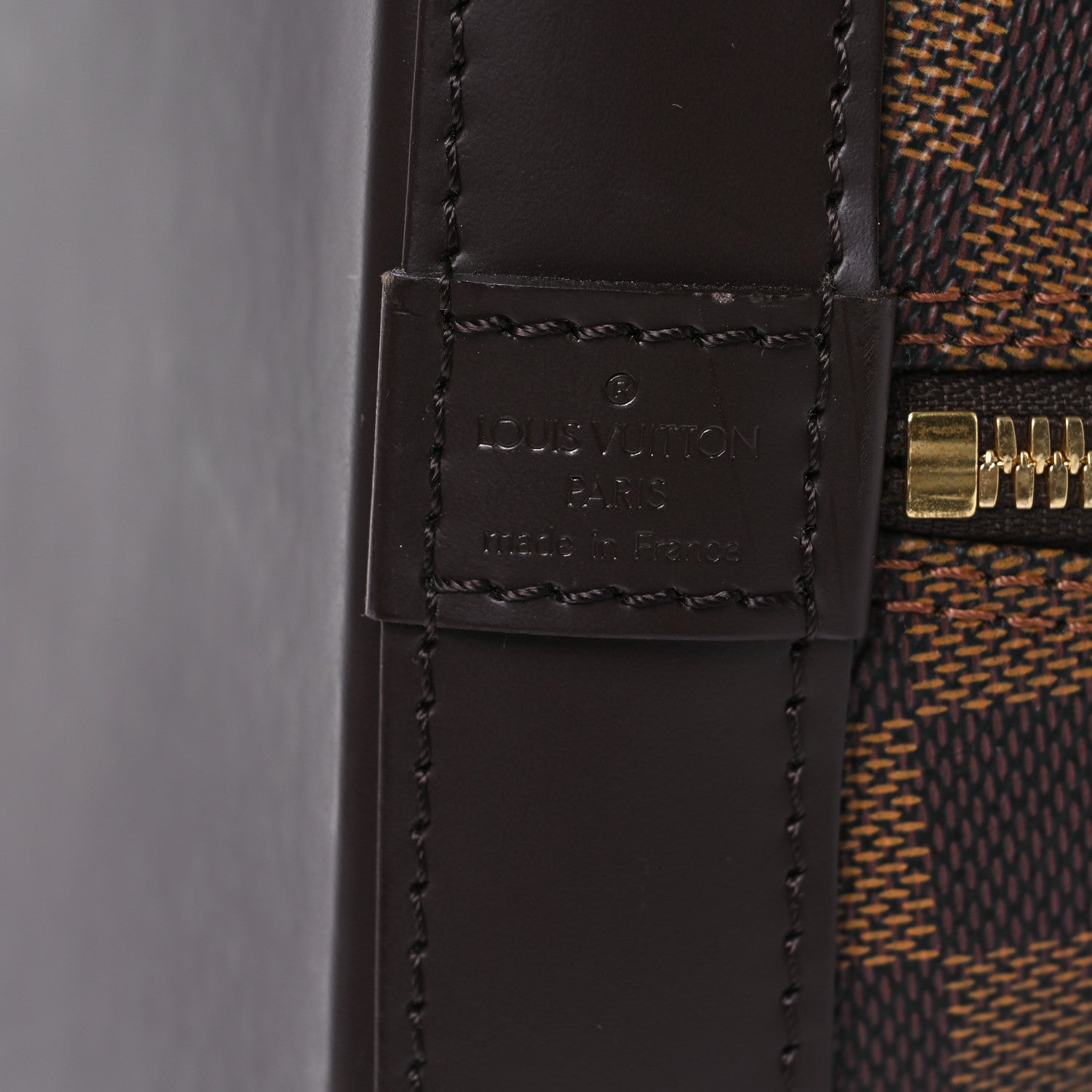 Louis Vuitton Damier Ebene Alma PM 6 of 8