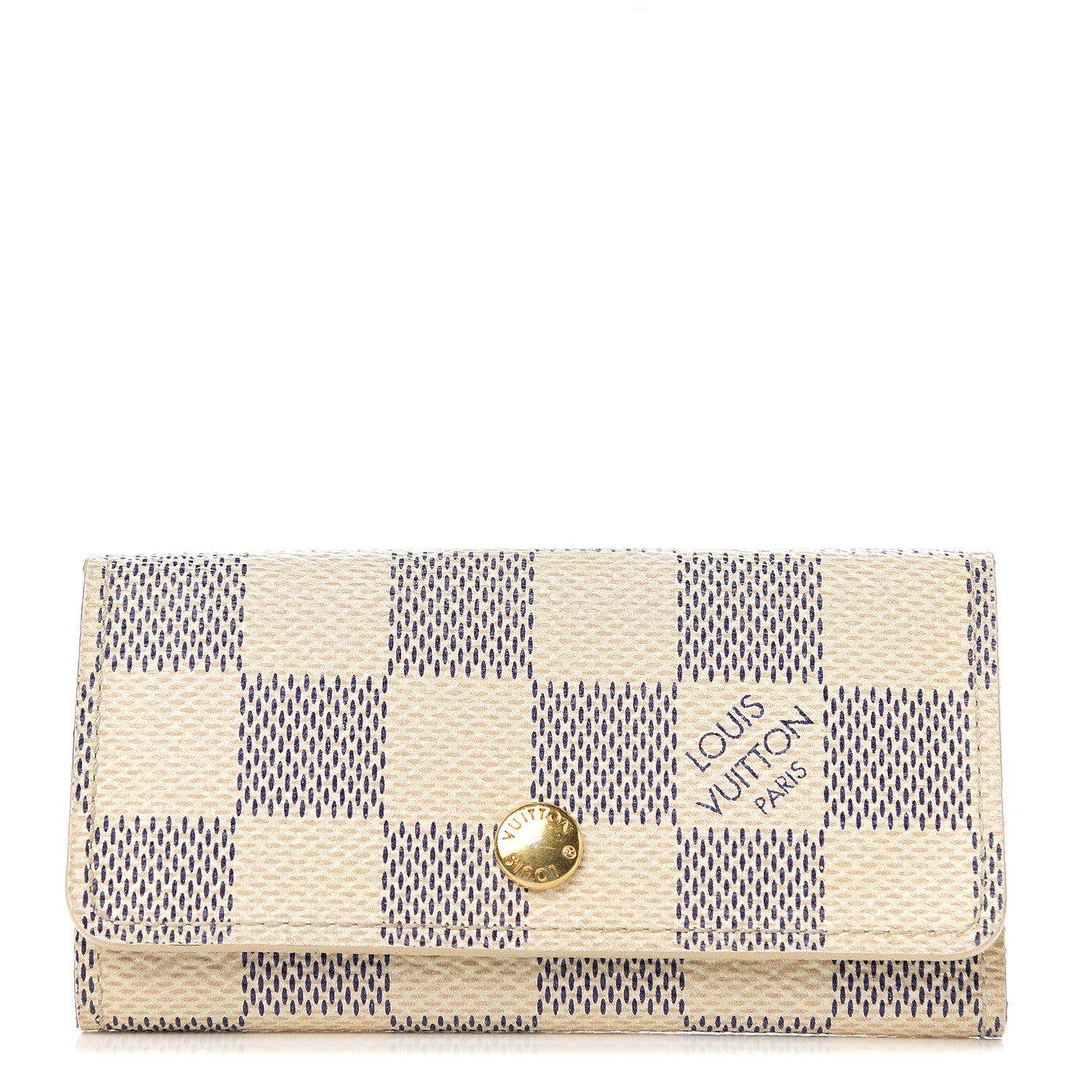 Louis Vuitton Damier Azur Multicles 4 Key Holder 1 of 8