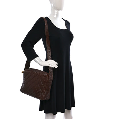 Chanel Caviar Quilted Camera Case Brown 2 of 12