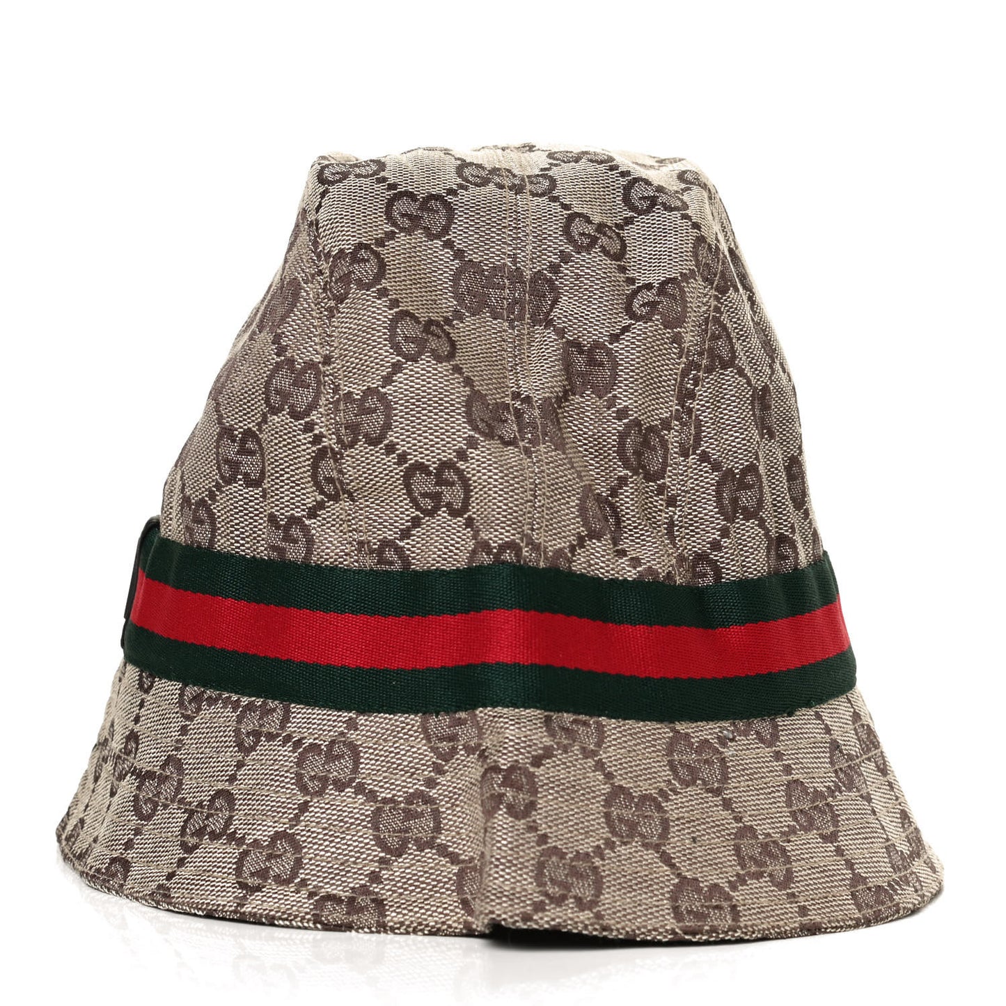 Monogram Web Bucket Hat L Brown