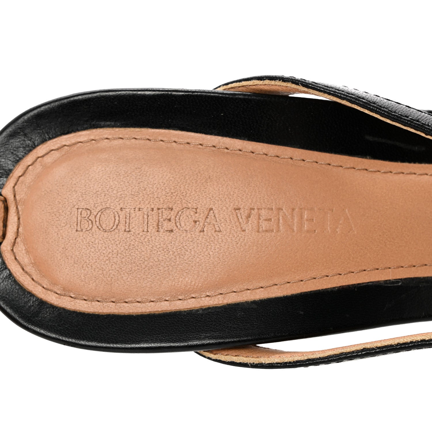 Bottega Veneta Lambskin Stretch Multi Strap 90mm Sandals 36.5 Black 7 of 22
