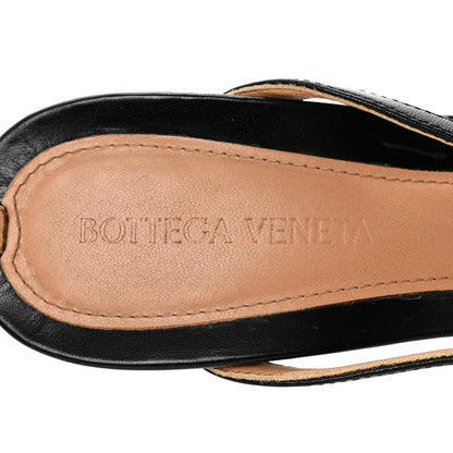 Bottega Veneta Lambskin Stretch Multi Strap 90mm Sandals 36.5 Black 7 of 22