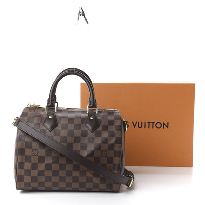 Louis Vuitton Damier Ebene Speedy Bandouliere 25 11 of 11
