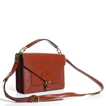 Louis Vuitton Epi Sac Biface Kenyan Fawn 3 of 7