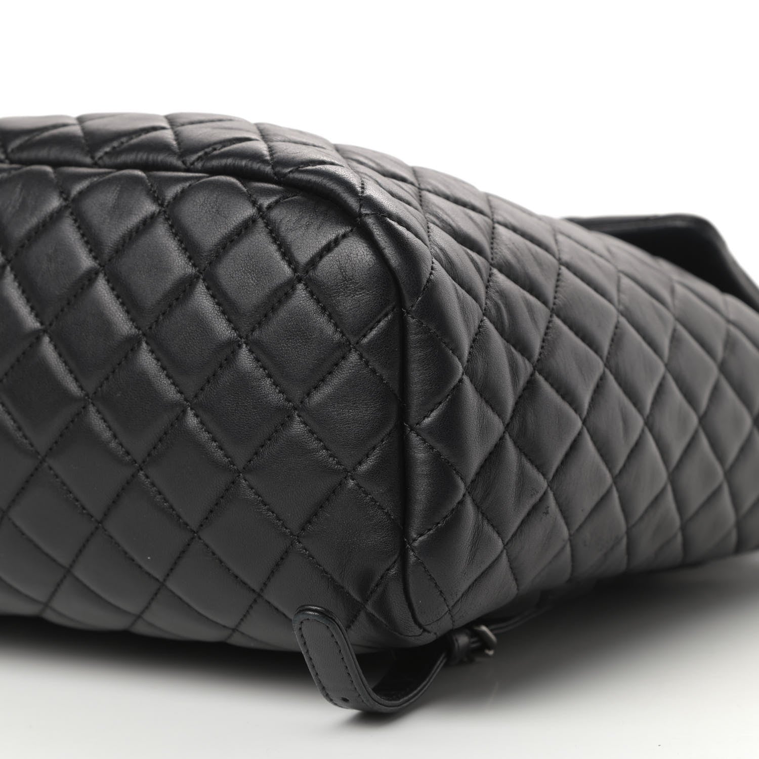 Chanel Lambskin Quilted Large Urban Spirit Backpack Black 10 of 14