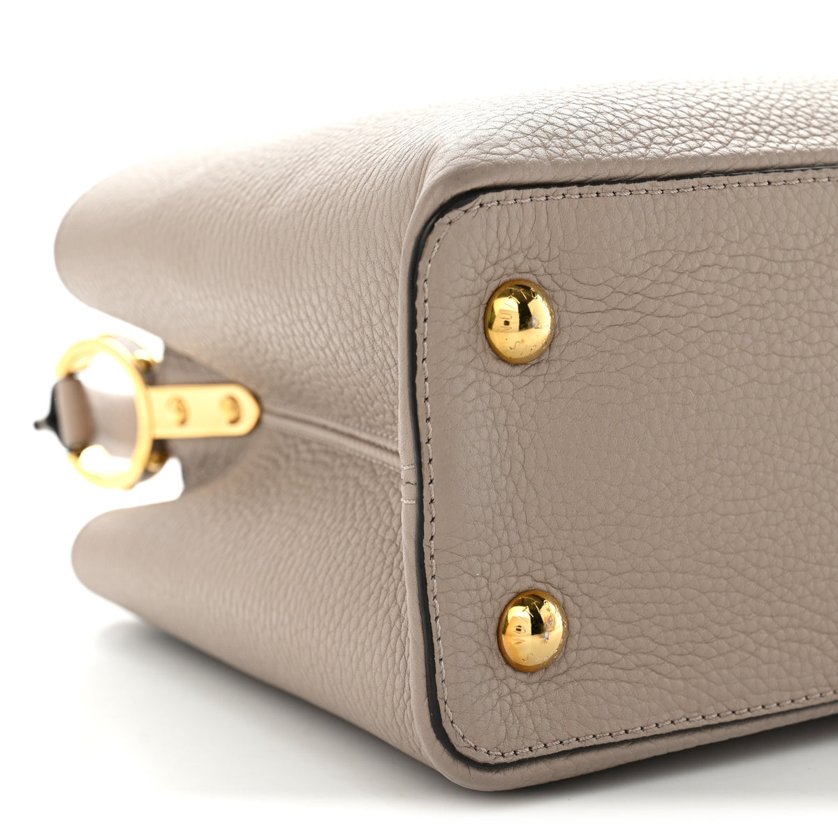 Louis Vuitton Taurillon Capucines PM Galet 10 of 13