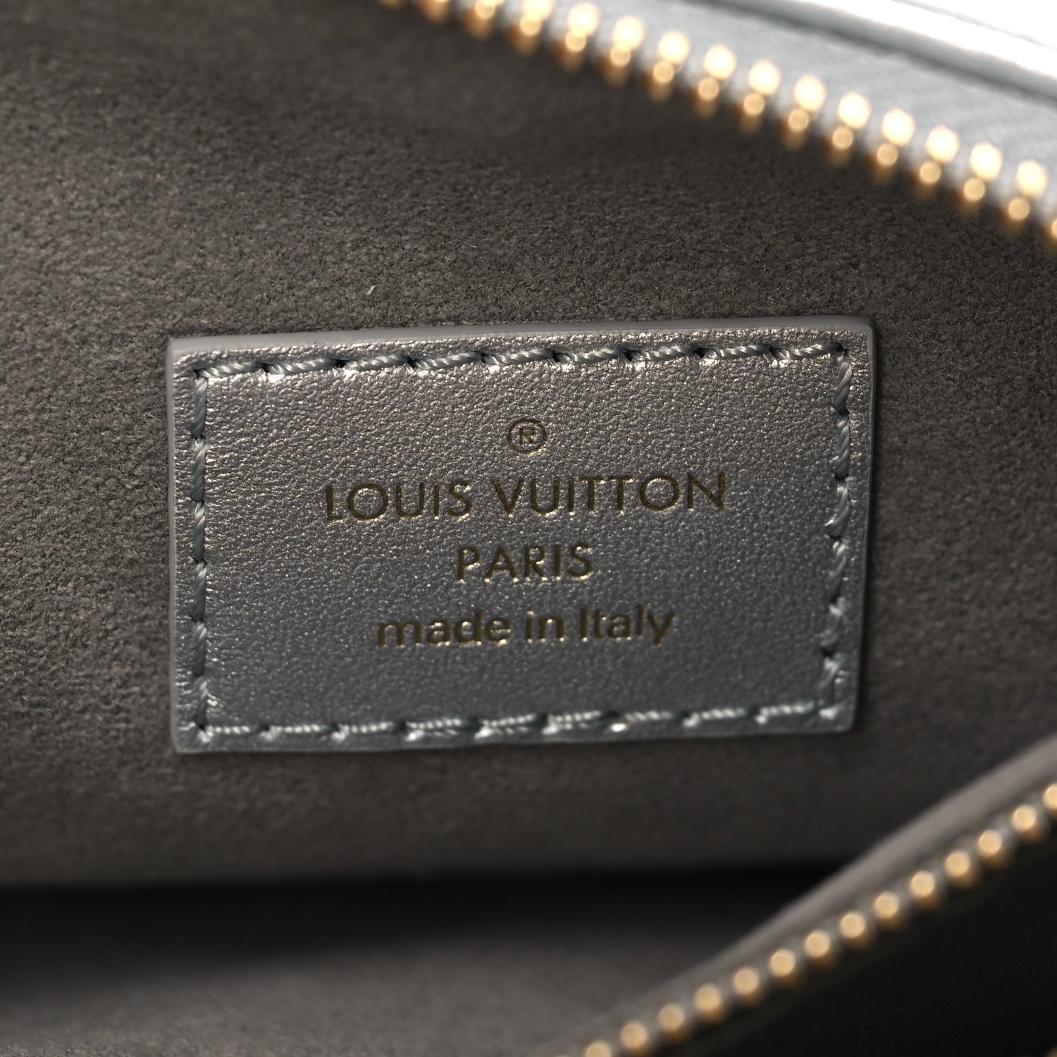 Louis Vuitton Lambskin Embossed Monogram Coussin BB Silver 6 of 8