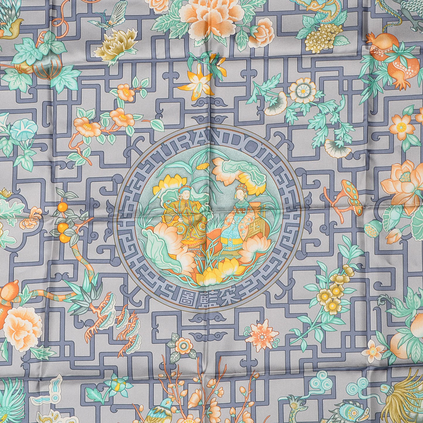 Silk Turandot Scarf 90