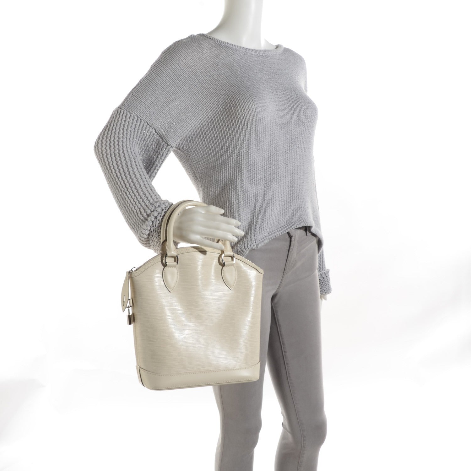 Louis Vuitton Epi Lockit Ivory 2 of 7