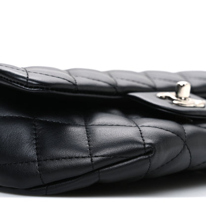 Chanel Calfskin Quilted CC Uniform Flap Belt Bag Black 9 of 10