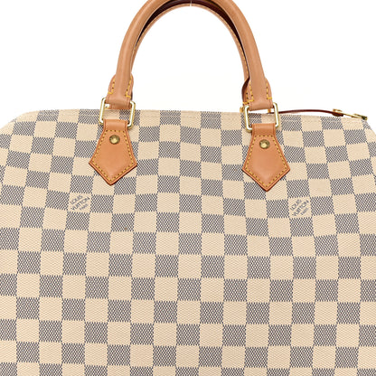 Louis Vuitton Damier Azur Speedy 30 8 of 10