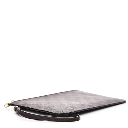 Louis Vuitton Damier Ebene Neverfull MM GM Pochette 3 of 10