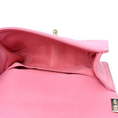 Chanel Caviar Quilted Small Boy Flap Pink 4 of 15