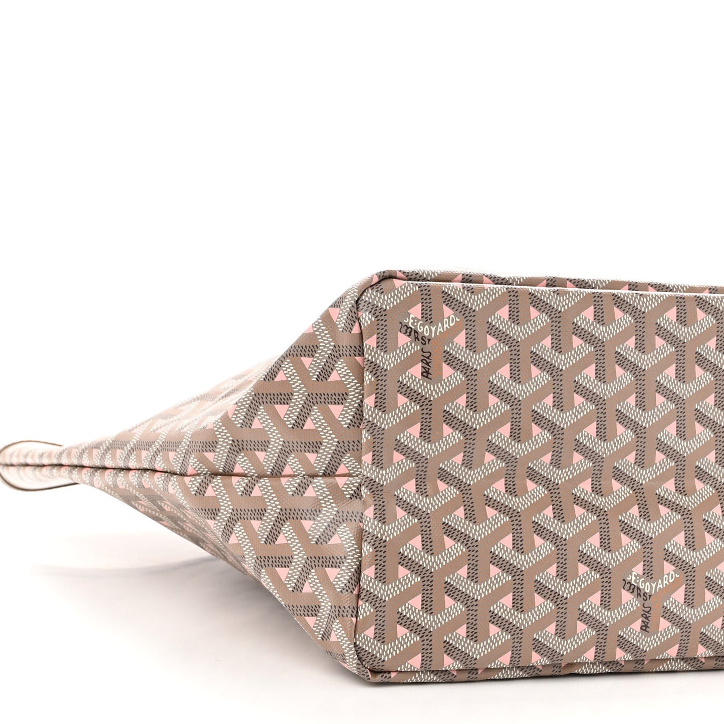 Goyardine Saint Louis Claire Voie PM Grege Powder Pink