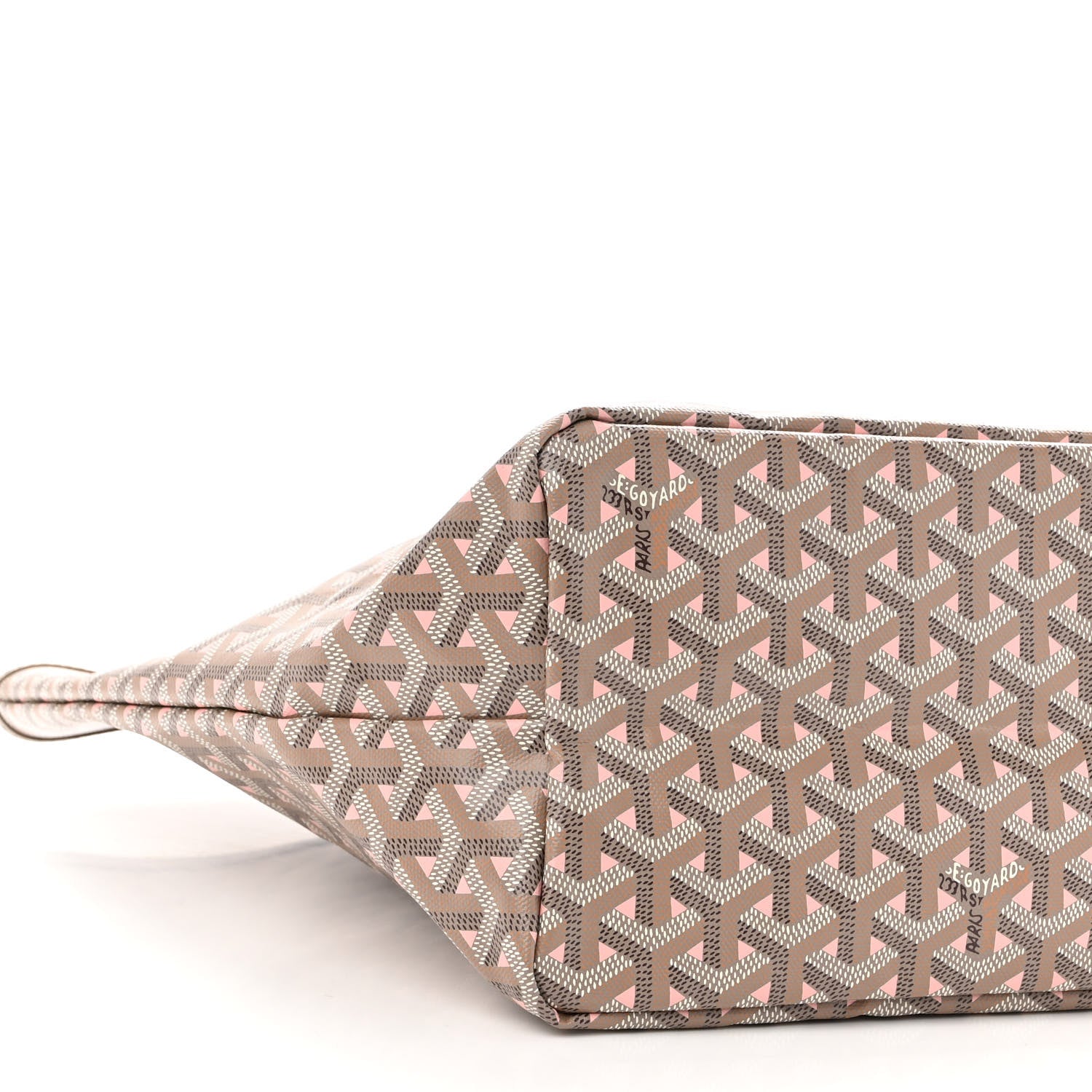 Goyard Goyardine Saint Louis Claire Voie PM Grege Powder Pink 10 of 11