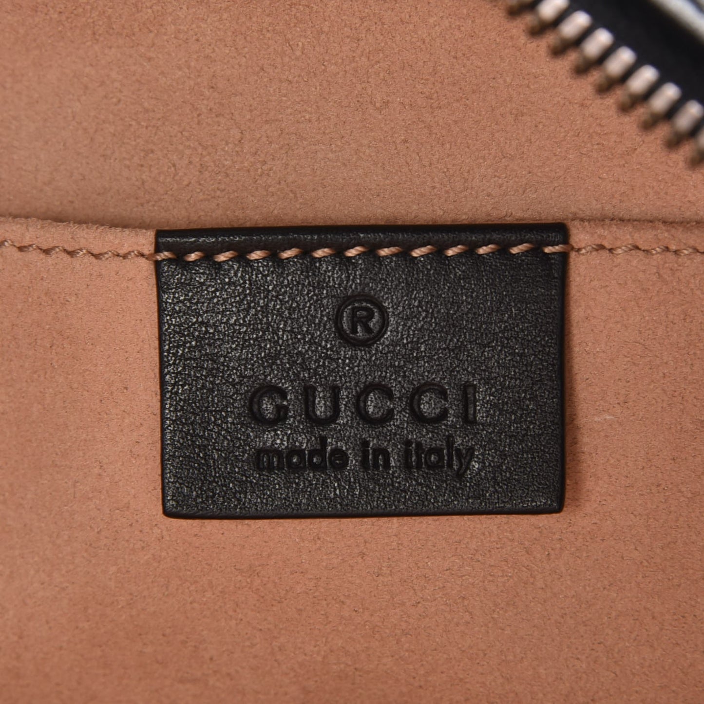 Calfskin Matelasse Small GG Marmont Chain Shoulder Bag Black