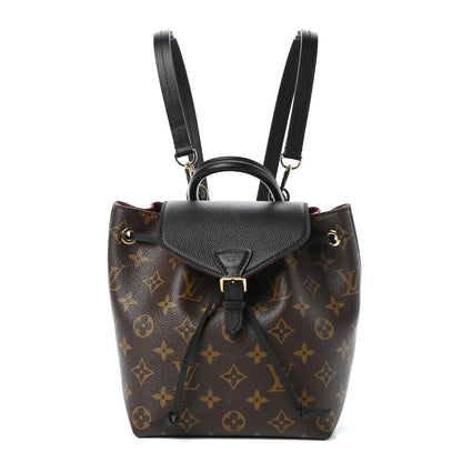 Louis Vuitton Monogram BB Montsouris NM Backpack Black 1 of 8