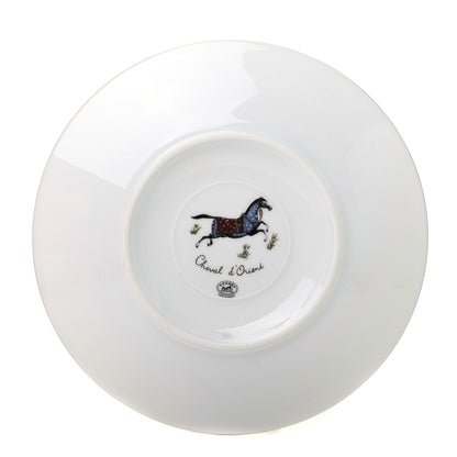 Hermes Porcelain Cheval d'Orient Tea Cup and Saucer Set of 2 8 of 9