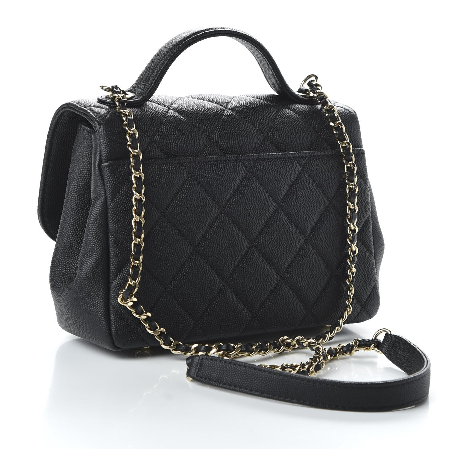 Chanel Caviar Quilted Small Business Affinity Flap Black 3 of 10