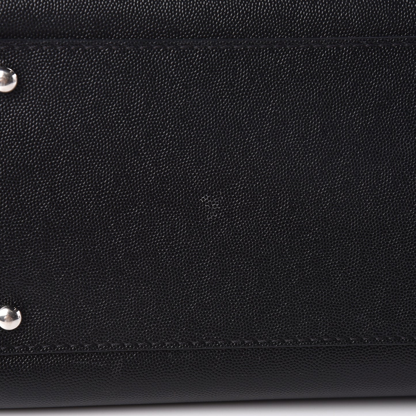 Caviar Small Studded Deauville Tote Black