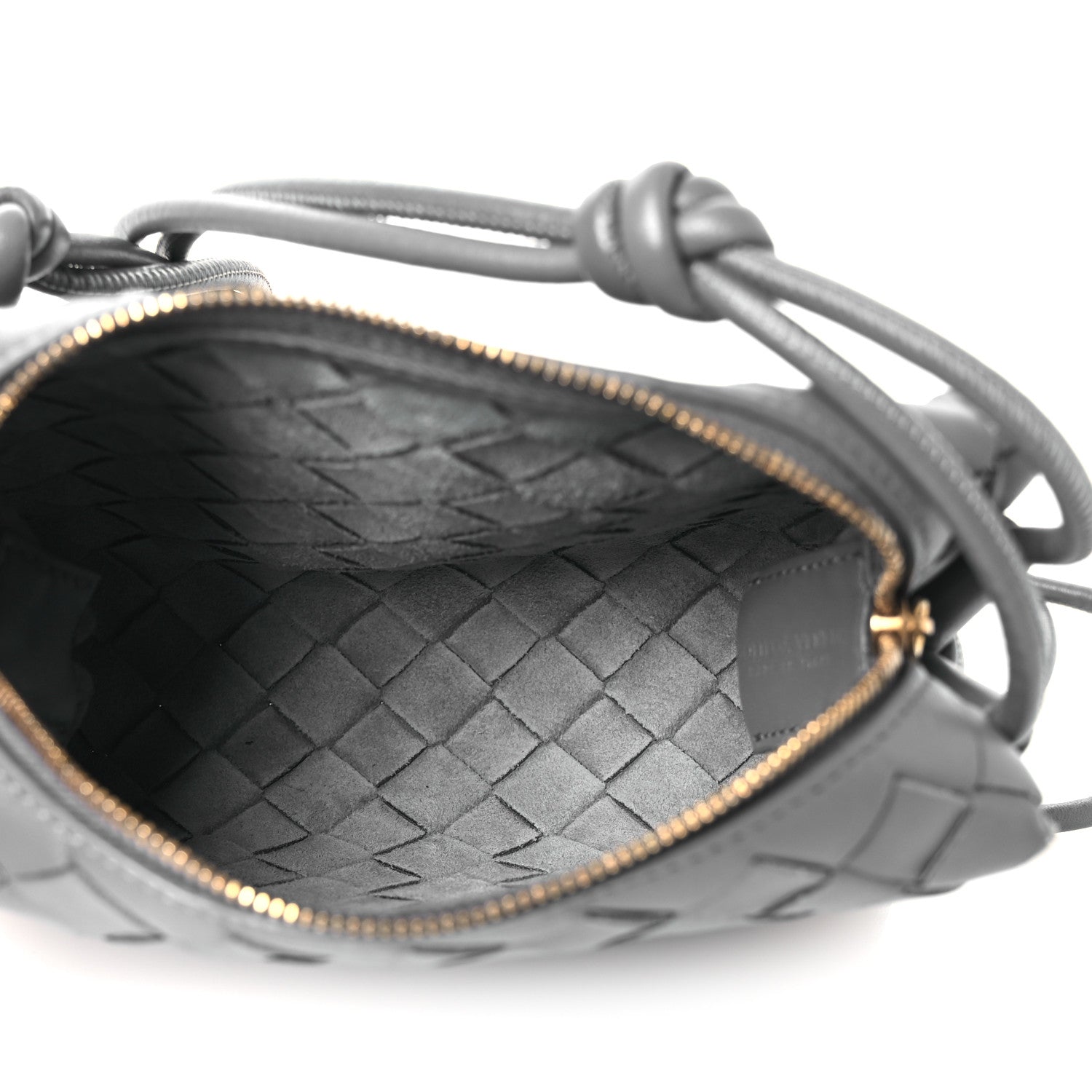 Bottega Veneta Nappa Intrecciato Mini Loop Camera Bag Thunder 5 of 9