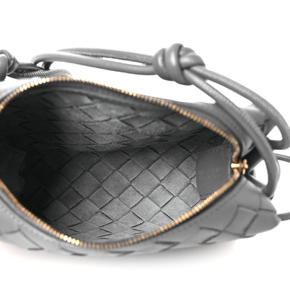 Bottega Veneta Nappa Intrecciato Mini Loop Camera Bag Thunder 5 of 9