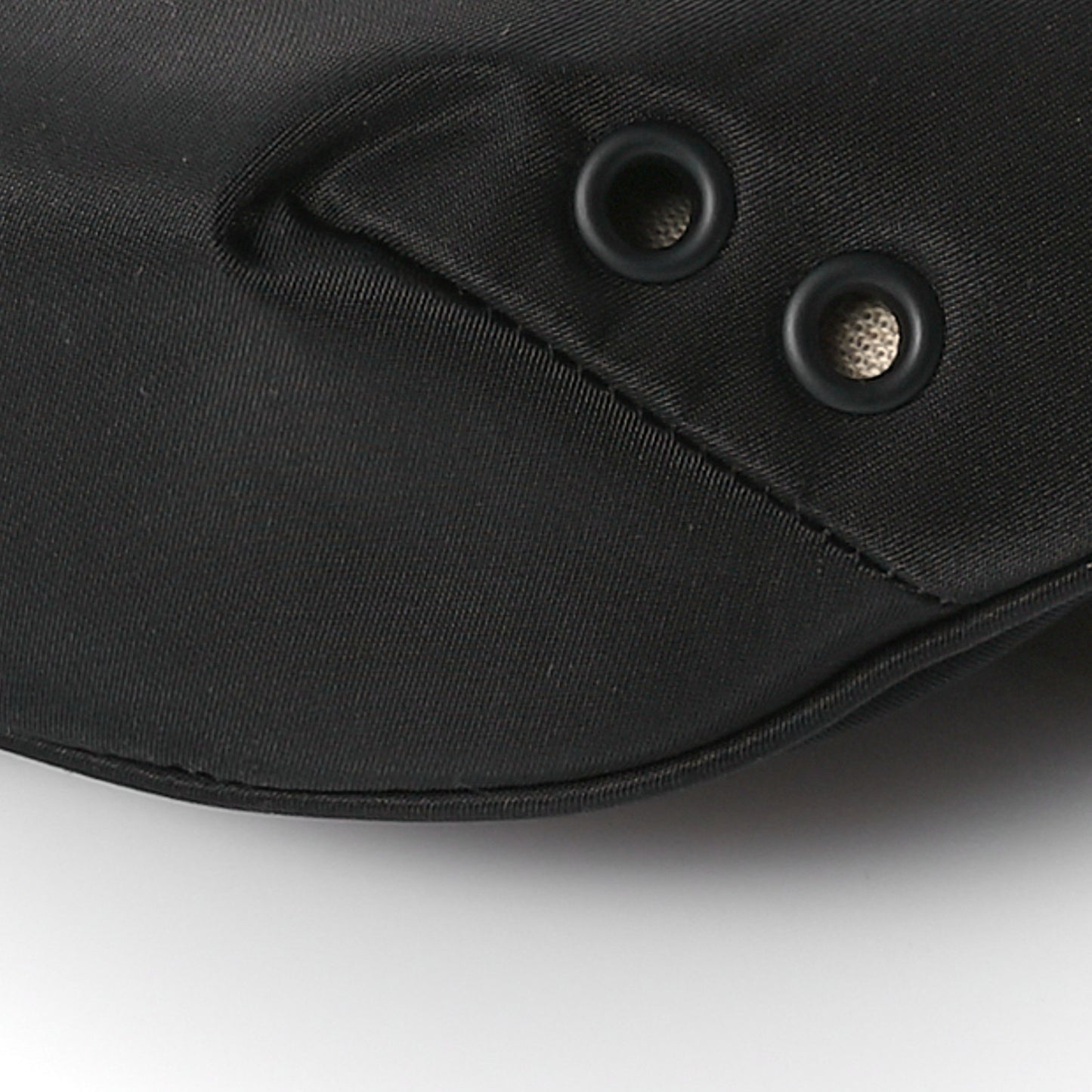Nylon Large Logo Belt Bag Black