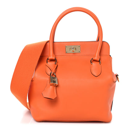 Hermes Swift Toolbox 20 Orange Capucine 1 of 12