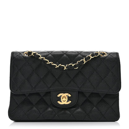 Chanel Caviar Quilted Small Double Flap Black 1 of 10