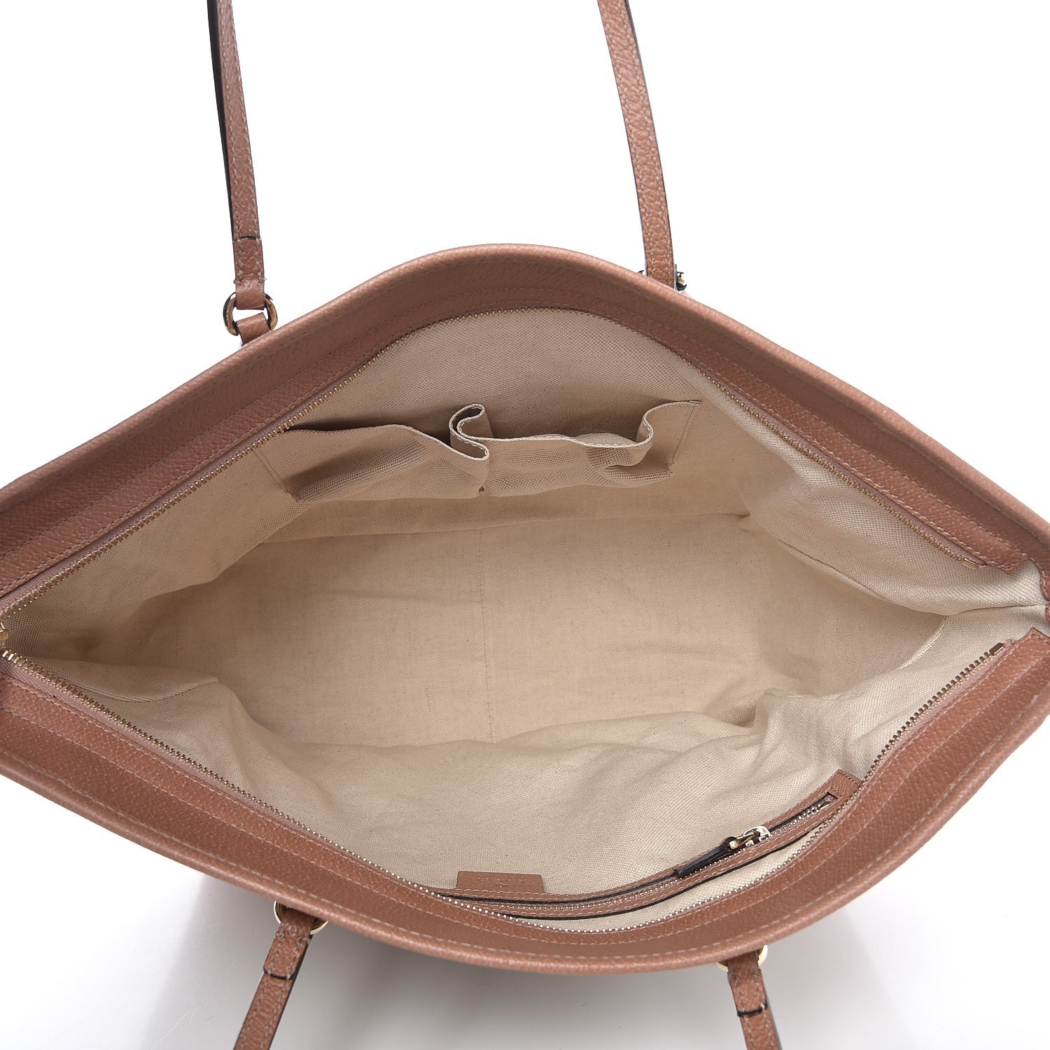 Gucci Monogram Medium Bree Zippered Tote Beige Dark Cipria 5 of 8