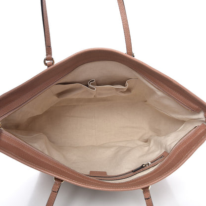 Gucci Monogram Medium Bree Zippered Tote Beige Dark Cipria 5 of 8