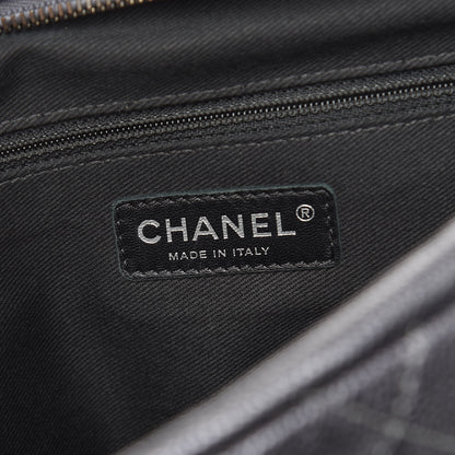 Chanel Iridescent Caviar Quilted Large Chic Flap Grey 7 of 10