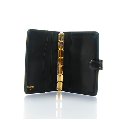 Chanel Patent CC Small Ring Agenda Planner Black 7 of 11