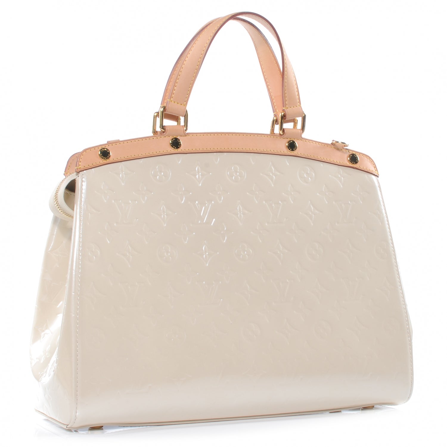 Louis Vuitton Vernis Brea GM Blanc Corail 4 of 8
