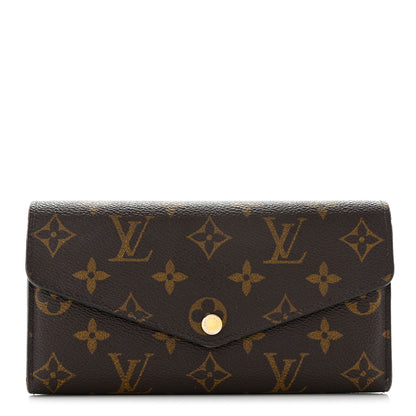 Louis Vuitton Monogram Sarah Wallet NM 1 of 10