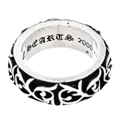 Chrome Hearts Sterling Silver Vine Band Ring 57 8 5 of 6